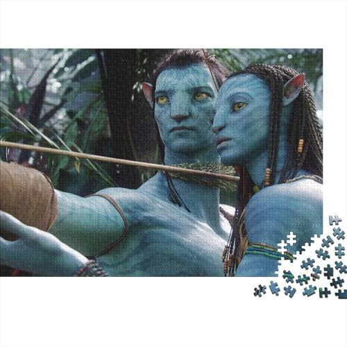 Avatar Puzzles 1000 Teile Schwer Puzzle Spielzeug Lernspiel Impossible Jack Herausforderungsspielzeug Für Erwachsene Und Kinder Ab 12 Jahren 38x26cm/1000pcs von HESHS