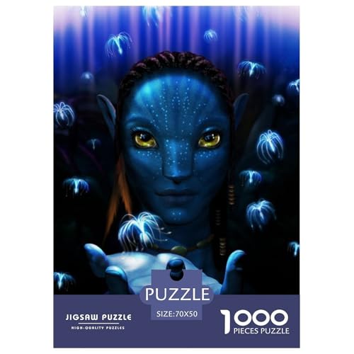 Avatar Puzzles 1000 Teile Schwer Puzzle Spielzeug Pädagogisches Spiel Impossible Jack Herausforderungsspielzeug Für Erwachsene Und Kinder Ab 14 Jahren 70x50cm/1000pcs von HESHS