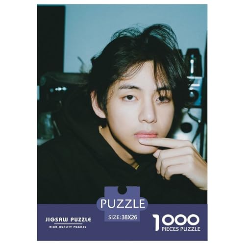 BTS Kpop Boys Puzzle 1000-teilige Schwer Puzzle Spielzeug Lernspiel Impossible Star Herausforderung Spielzeug Für Erwachsene Kinder 38x26cm/1000pcs BTS Kpop Boys Puzzle 1000-teilige Schwer Puzzle Spielzeug Lernspiel Impossible Star Herausforderung Spielzeug Für Erwachsene Kinder 38x26cm/1000pcs von HESHS