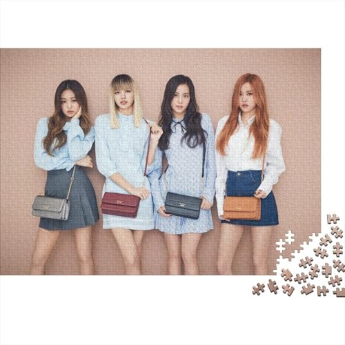 Blackpink Puzzle 1000 Teile Schwer Puzzle Spielzeug Lernspiel Impossible Star Herausforderungsspielzeug Für Erwachsene Kinder 38x26cm/1000pcs Blackpink Puzzle 1000 Teile Schwer Puzzle Spielzeug Lernspiel Impossible Star Herausforderungsspielzeug Für Erwachsene Kinder 38x26cm/1000pcs von HESHS