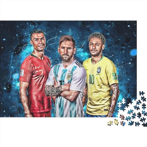 Cristiano Ronaldo Puzzle 1000 Teile Schwer Puzzle Spielzeug Pädagogisches Spiel Impossible CR7 Fußball Herausforderungsspielzeug Für Erwachsene Kinder 70x50cm/1000pcs Cristiano Ronaldo Puzzle 1000 Teile Schwer Puzzle Spielzeug Pädagogisches Spiel Impossible CR7 Fußball Herausforderungsspielzeug Für Erwachsene Kinder 70x50cm/1000pcs von HESHS