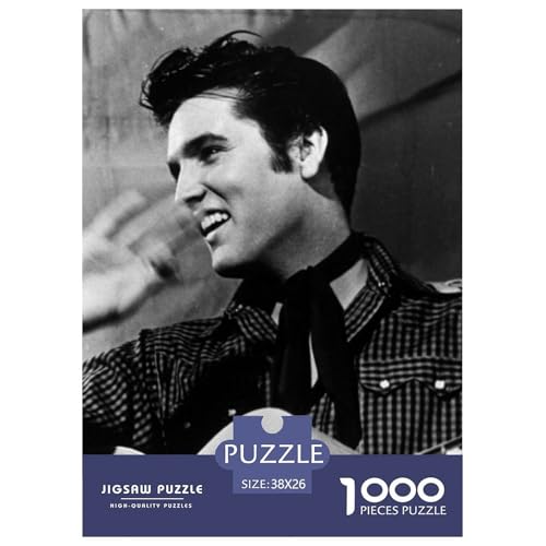 Elvis Puzzle 1000-teilige Schwer Puzzle Spielzeug Lernspiel Impossible The King Herausforderung Spielzeug Für Erwachsene Kinder 38x26cm/1000pcs Elvis Puzzle 1000-teilige Schwer Puzzle Spielzeug Lernspiel Impossible The King Herausforderung Spielzeug Für Erwachsene Kinder 38x26cm/1000pcs von HESHS