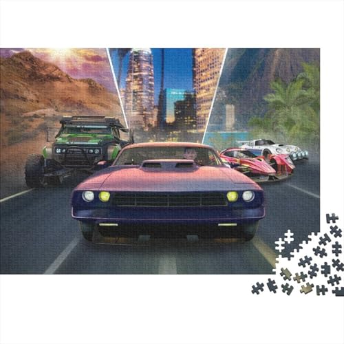 Furious Holzpuzzle 500 Teile Für Erwachsene & Jugendliche - Star Unmögliches Puzzle Spielzeug, Pädagogisches Geduldspiel, Premium Geburtstagsgeschenk 500pcs (52x38cm) von HESHS