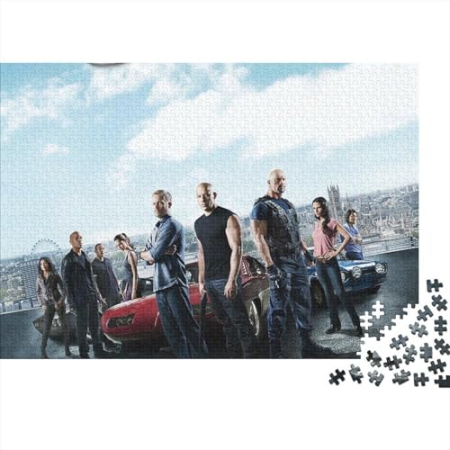 Furious Holzpuzzle 500 Teile Für Erwachsene & Jugendliche - Star Unmögliches Puzzle Spielzeug, Pädagogisches Geduldspiel, Premium Geburtstagsgeschenk 500pcs (52x38cm) von HESHS
