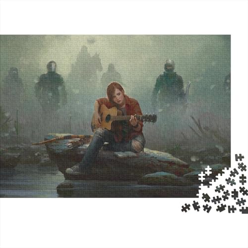 Game 1000 Teile Schwieriges Holzpuzzle Last_of_Us - Premium Puzzle Für Erwachsene, Familientaugliches Geschicklichkeitsspiel, Kreative Wanddekoration Geschenk 1000pcs (75x50cm) von HESHS