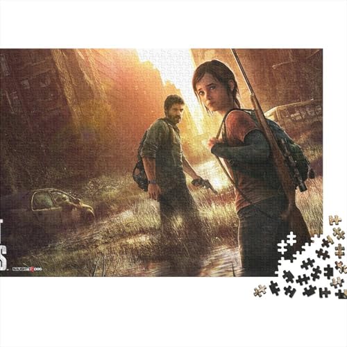 Game 500 Teile Schwieriges Holzpuzzle Last_of_Us - Premium Puzzle Für Erwachsene, Familientaugliches Geschicklichkeitsspiel, Kreative Wanddekoration Geschenk 500pcs (52x38cm) von HESHS