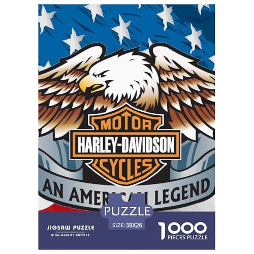 Harley_David_Son Puzzle 1000 Teile Schwer Puzzle Spielzeug Lernspiel Impossible Moto Herausforderung Spielzeug Für Erwachsene Und Kinder Ab 14 Jahren 38x26cm/1000pcs Harley_David_Son Puzzle 1000 Teile Schwer Puzzle Spielzeug Lernspiel Impossible Moto Herausforderung Spielzeug Für Erwachsene Und Kinder Ab 14 Jahren 38x26cm/1000pcs von HESHS
