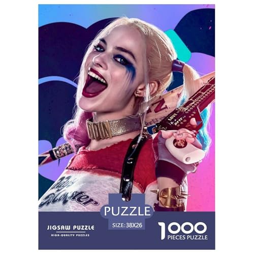 Harley_Quinn Puzzle 1000 Teile Schwer Puzzle Spielzeug Pädagogisches Spiel Impossible Joker Herausforderungsspielzeug Für Erwachsene Und Kinder in Bewährter 38x26cm/1000pcs Harley_Quinn Puzzle 1000 Teile Schwer Puzzle Spielzeug Pädagogisches Spiel Impossible Joker Herausforderungsspielzeug Für Erwachsene Und Kinder in Bewährter 38x26cm/1000pcs von HESHS