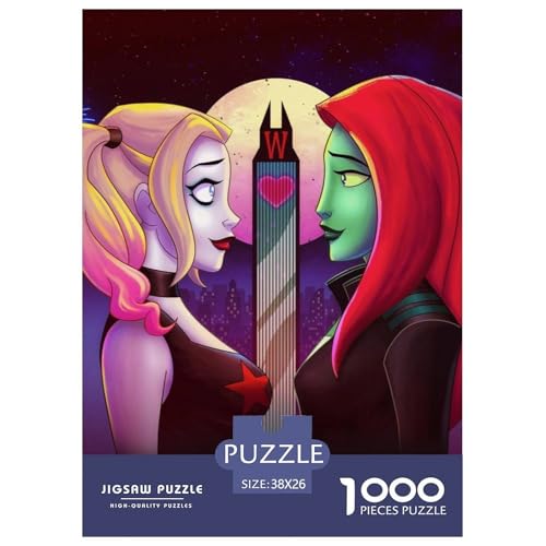 Harley_Quinn Puzzles 1000 Teile Schwer Puzzle Spielzeug Pädagogisches Spiel Impossible Joker Herausforderungsspielzeug Für Erwachsene Und Kinder Ab 14 Jahren 38x26cm/1000pcs Harley_Quinn Puzzles 1000 Teile Schwer Puzzle Spielzeug Pädagogisches Spiel Impossible Joker Herausforderungsspielzeug Für Erwachsene Und Kinder Ab 14 Jahren 38x26cm/1000pcs von HESHS