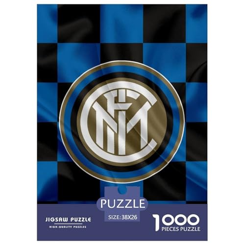 Inter Milan Puzzle 1000 Teile Schwer Puzzle Spielzeug Pädagogisches Spiel Impossible Fußball Clubs Herausforderungsspielzeug Für Erwachsene Und Kinder in Bewährter 38x26cm/1000pcs Inter Milan Puzzle 1000 Teile Schwer Puzzle Spielzeug Pädagogisches Spiel Impossible Fußball Clubs Herausforderungsspielzeug Für Erwachsene Und Kinder in Bewährter 38x26cm/1000pcs von HESHS