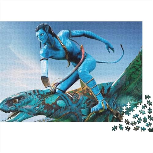 Jack 500 Teile Puzzle Für Erwachsene - Schwieriges Holzlegespiel, Mentales Training,Avatar Bunte Fliesen Dekoration, Familientaugliches Geschenk 500pcs (52x38cm) von HESHS