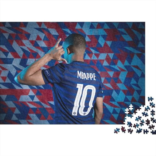 Kylian Mbappé Puzzle 1000-teilige Schwer Puzzle Spielzeug Lernspiel Impossible Fußball Herausforderungsspielzeug Für Erwachsene Kinder 38x26cm/1000pcs Kylian Mbappé Puzzle 1000-teilige Schwer Puzzle Spielzeug Lernspiel Impossible Fußball Herausforderungsspielzeug Für Erwachsene Kinder 38x26cm/1000pcs von HESHS