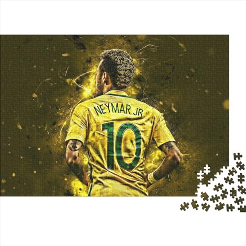Neymar Puzzle 1000 Teile Schwer Puzzle Spielzeug Pädagogisches Spiel Impossible Fußball Herausforderung Spielzeug Für Erwachsene Kinder 70x50cm/1000pcs Neymar Puzzle 1000 Teile Schwer Puzzle Spielzeug Pädagogisches Spiel Impossible Fußball Herausforderung Spielzeug Für Erwachsene Kinder 70x50cm/1000pcs von HESHS
