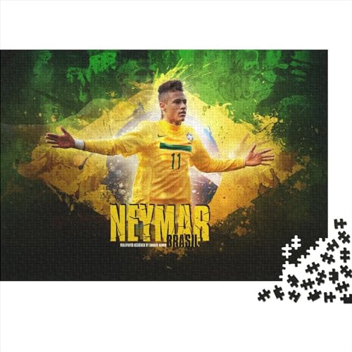 Neymar Puzzles 1000 Teile Schwer Puzzle Spielzeug Pädagogisches Spiel Impossible Fußball Herausforderungsspielzeug Für Erwachsene Und Kinder Ab 14 Jahren 70x50cm/1000pcs Neymar Puzzles 1000 Teile Schwer Puzzle Spielzeug Pädagogisches Spiel Impossible Fußball Herausforderungsspielzeug Für Erwachsene Und Kinder Ab 14 Jahren 70x50cm/1000pcs von HESHS
