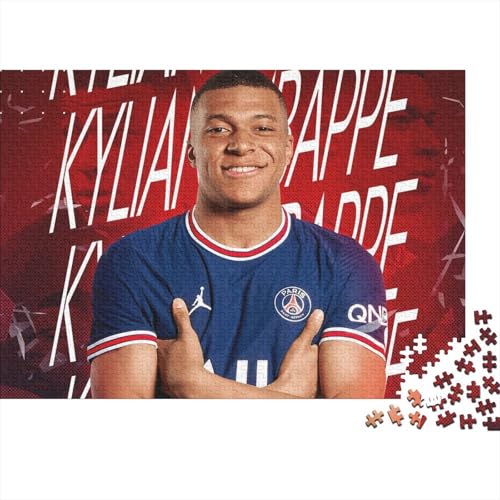PSG Puzzle 1000-teilige Schwer Puzzle Spielzeug Lernspiel Impossible Kylian Mbappé Fußball Star Herausforderungsspielzeug Für Erwachsene Kinder 38x26cm/1000pcs PSG Puzzle 1000-teilige Schwer Puzzle Spielzeug Lernspiel Impossible Kylian Mbappé Fußball Star Herausforderungsspielzeug Für Erwachsene Kinder 38x26cm/1000pcs von HESHS