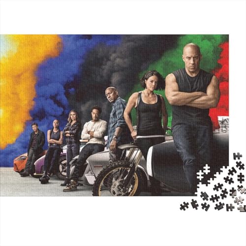 Premium Furious 1000 Teile Puzzle Aus Holz Star - Herausforderndes Geschicklichkeitsspiel Für Erwachsene, Entspannende Wandkunst, Hochwertiges Geschenk 1000pcs (75x50cm) von HESHS