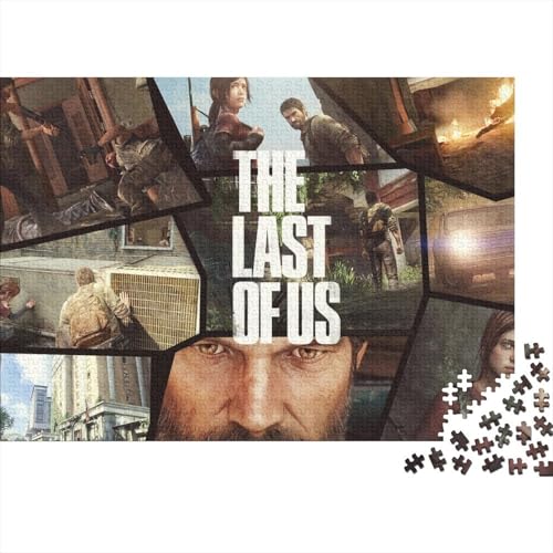 Puzzle 500 Teile Aus Holz Für Erwachsene Game - Herausforderndes Premium-Spiel, Entspannende Mentale Übung,Last_of_Us Elegante Home Dekoration 500pcs (52x38cm) von HESHS