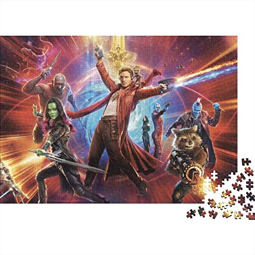 Puzzles Für Erwachsene Guardians of The Galaxy Puzzle 1000 Teile,Groot Puzzles,Premium Holzpuzzle Puzzle,Geburtstagsgeschenk,Schwierige Und Herausforderung Geschenke Spielzeug 1000pcs (75x50cm) von HESHS