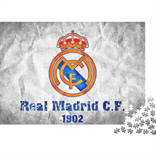 Real Madrid Puzzles 1000 Teile Schwer Puzzle Spielzeug Lernspiel Impossible Fußball Clubs Herausforderungsspielzeug Für Erwachsene Kinder 38x26cm/1000pcs Real Madrid Puzzles 1000 Teile Schwer Puzzle Spielzeug Lernspiel Impossible Fußball Clubs Herausforderungsspielzeug Für Erwachsene Kinder 38x26cm/1000pcs von HESHS