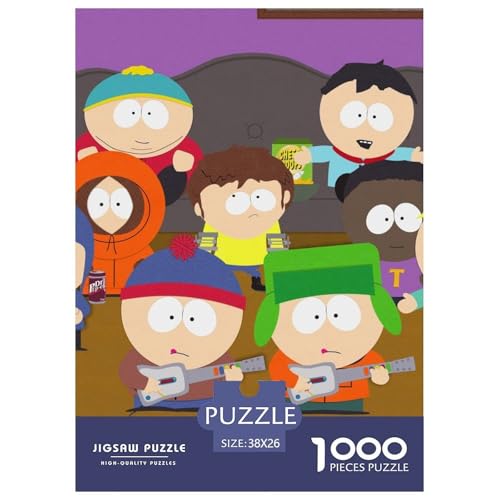 South_Park Puzzle 1000 Teile Schwer Puzzle Spielzeug Pädagogisches Spiel Impossible Cartoon Herausforderungsspielzeug Für Erwachsene Und Kinder Ab 12 Jahren 38x26cm/1000pcs South_Park Puzzle 1000 Teile Schwer Puzzle Spielzeug Pädagogisches Spiel Impossible Cartoon Herausforderungsspielzeug Für Erwachsene Und Kinder Ab 12 Jahren 38x26cm/1000pcs von HESHS