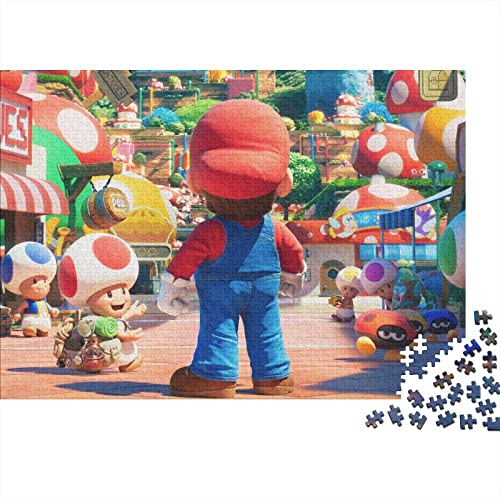Super Mario 1000 Teile Puzzles,holzpuzzle Puzzles Spiel,Entspannung Puzzle Spiele,mentale Übung Puzzle,Game Characters Für Jugendliche Und Erwachsene Geschenke 1000pcs (75x50cm) von HESHS