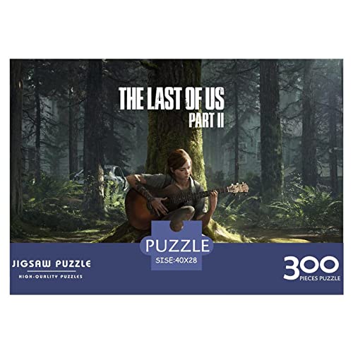 The Last of Us 300 Teile Puzzle Für Erwachsene Game Characters Premium Holzpuzzle Große Puzzles Jugendliche Spiel Spielzeug Geschenk Für Wanddekoration Geburtstagsgeschenk 300pcs (40x28cm) von HESHS