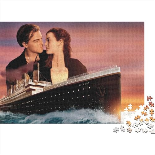 Titanic Puzzle 1000 Teile Schwer Puzzle Spielzeug Pädagogisches Spiel Impossible Jack Dawson Herausforderungsspielzeug Für Erwachsene Und Kinder Ab 12 Jahren 38x26cm/1000pcs Titanic Puzzle 1000 Teile Schwer Puzzle Spielzeug Pädagogisches Spiel Impossible Jack Dawson Herausforderungsspielzeug Für Erwachsene Und Kinder Ab 12 Jahren 38x26cm/1000pcs von HESHS