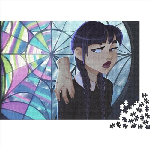 Wednesday Addams Puzzle 1000-teilige Schwer Puzzle Spielzeug Pädagogisches Spiel Impossible Addam Herausforderung Spielzeug Für Erwachsene Und Kinder in Bewährter 70x50cm/1000pcs Wednesday Addams Puzzle 1000-teilige Schwer Puzzle Spielzeug Pädagogisches Spiel Impossible Addam Herausforderung Spielzeug Für Erwachsene Und Kinder in Bewährter 70x50cm/1000pcs von HESHS