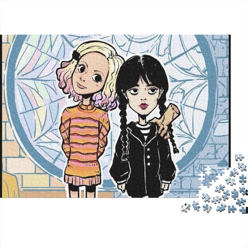 Wednesday Puzzles 1000 Teile Schwer Puzzle Spielzeug Pädagogisches Spiel Impossible Addam Herausforderung Spielzeug Für Erwachsene Und Kinder Ab 12 Jahren 70x50cm/1000pcs Wednesday Puzzles 1000 Teile Schwer Puzzle Spielzeug Pädagogisches Spiel Impossible Addam Herausforderung Spielzeug Für Erwachsene Und Kinder Ab 12 Jahren 70x50cm/1000pcs von HESHS