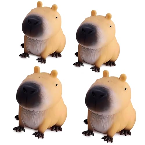 HESUSUSI Capybara Kugelfisch Anti Stress Stressball 4 Stück Capybara Anti Stress Spielzeug Soft Squeeze Stressabbau Spielzeug Capybara Squishy Squeeze Toy Für Erwachsene Und Kinder HESUSUSI Capybara Kugelfisch Anti Stress Stressball 4 Stück Capybara Anti Stress Spielzeug Soft Squeeze Stressabbau Spielzeug Capybara Squishy Squeeze Toy Für Erwachsene Und Kinder von HESUSUSI