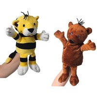JANOSCH Handpuppen-Set von HEUNEC Plüschspielwaren-