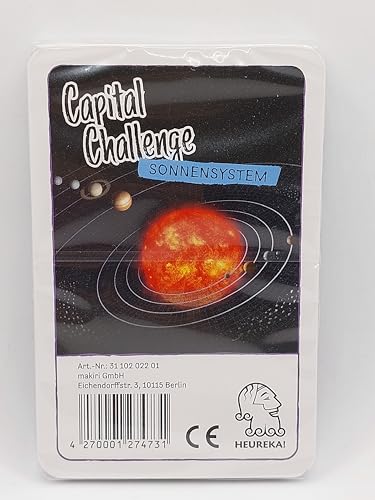 HEUREKA! Capital Challenge - Sonnensystem Kartenspiel über Himmelskörper im Sonnensystem von HEUREKA!