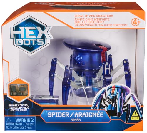 HEX BOTS Spin Master 6071528 Spielzeug-Roboterfigur, verstellbar, für Jungen und Mädchen ab 4 Jahren, Blau HEX BOTS Spin Master 6071528 Spielzeug-Roboterfigur, verstellbar, für Jungen und Mädchen ab 4 Jahren, Blau von HEX BOTS