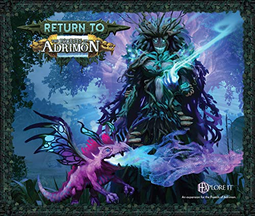 HEXplore It: Forests of Adrimon, Volume II - Fantasy Tabletop Game Expansion for Adults (16+) von HEXplore It