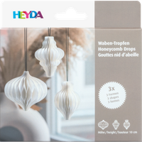 BRUNNEN 204870724 HEYDA Waben-Tropfen-Set | weiß von HEYDA