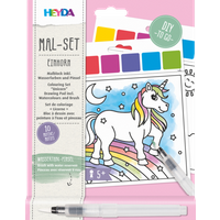 BRUNNEN 204870763 HEYDA Mal-Set „Einhorn“ | 150×180 mm von HEYDA