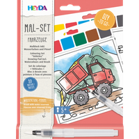 BRUNNEN 204870764 HEYDA Mal-Set „Fahrzeuge“ | 150×180 mm von HEYDA