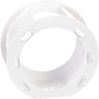 BRUNNEN 204876100 HEYDA Rundlaternen-Zuschnitt | Ø 22 cm 12 cm, 400 g/m², weiß von HEYDA