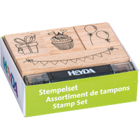 BRUNNEN 204888497 HEYDA Stempel-Set „Party“ BRUNNEN 204888497 HEYDA Stempel-Set „Party“ von HEYDA