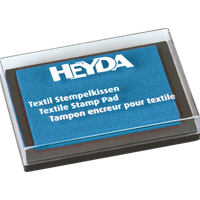 BRUNNEN 204888533 HEYDA Stempelkissen Textil, himmelblau von HEYDA