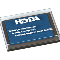 BRUNNEN 204888535 HEYDA Stempelkissen Textil dunkelblau von HEYDA