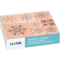 BRUNNEN 204888663 HEYDA Stempelset Kristalle von HEYDA