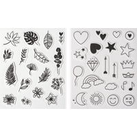 BRUNNEN 204888672 HEYDA Moosgummi Stempelset Ornament von HEYDA