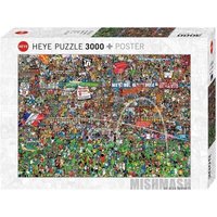 HEYE 29205 Puzzle 3000 Teile WM-Xtra-Puzzle Football History von HEYE