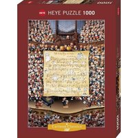 HEYE 29564 Puzzle 1000 Teile Score Standard von HEYE