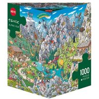 HEYE 29680 Alpine Fun Triangular 1000 Teile von HEYE