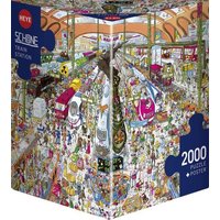HEYE 29730 Puzzle 2000 Teile Train Station Triangular HEYE 29730 Puzzle 2000 Teile Train Station Triangular von HEYE