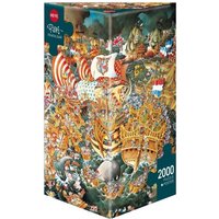 HEYE 29795 Puzzle 2000 Teile Trafalgar Triangular von HEYE