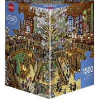 HEYE 29840 Puzzle 1500 Teile Library Triangular von HEYE