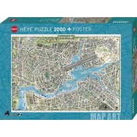 HEYE 29844 Puzzle 2000 Teile City of Pop Standard von HEYE